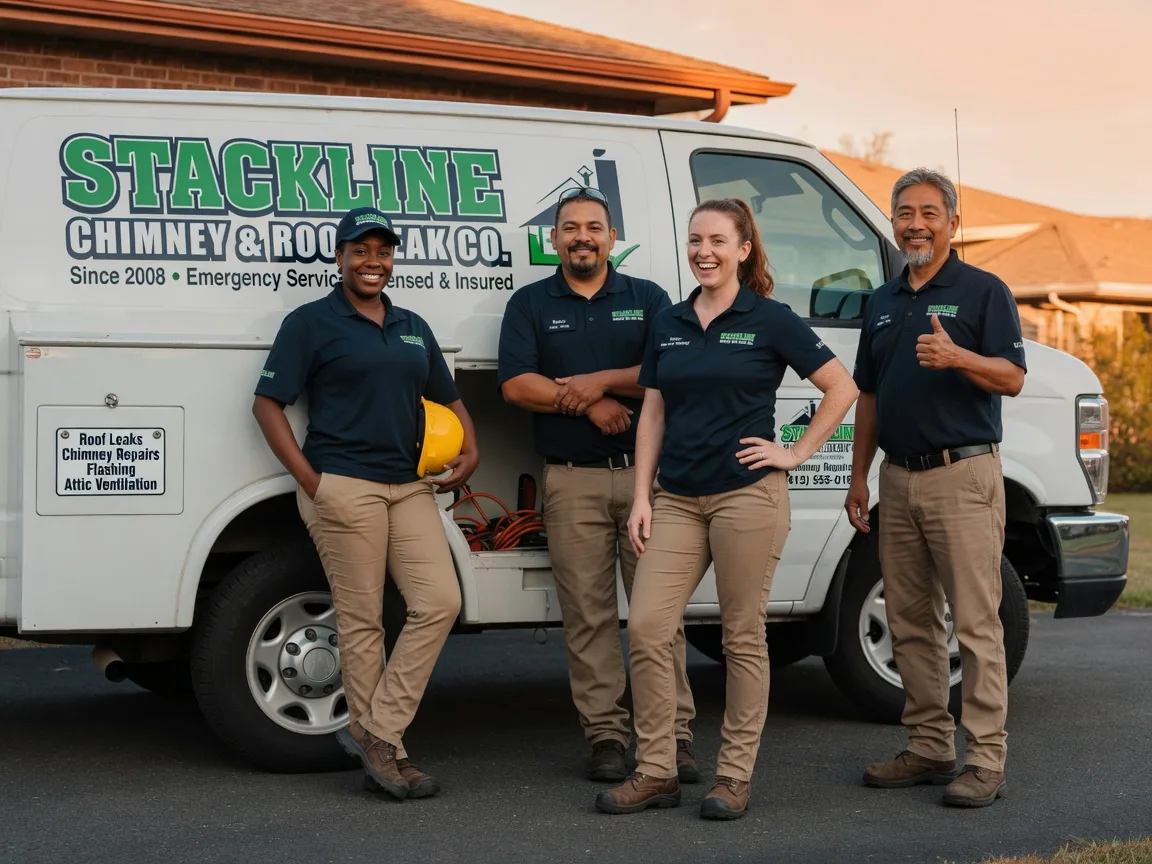 Chimney flashing repair company in Parma, OH